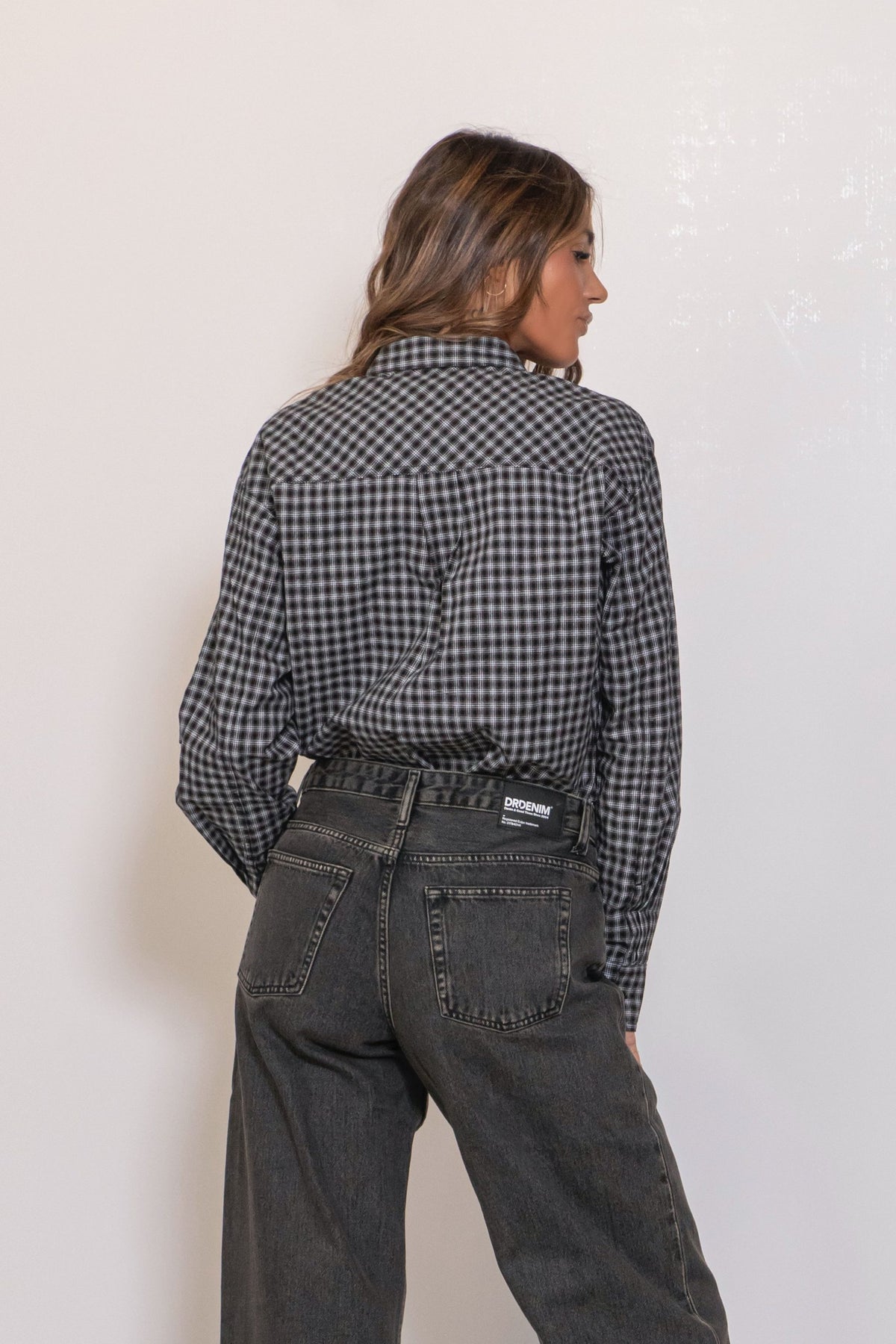 Wes Shirt Fall Black Check