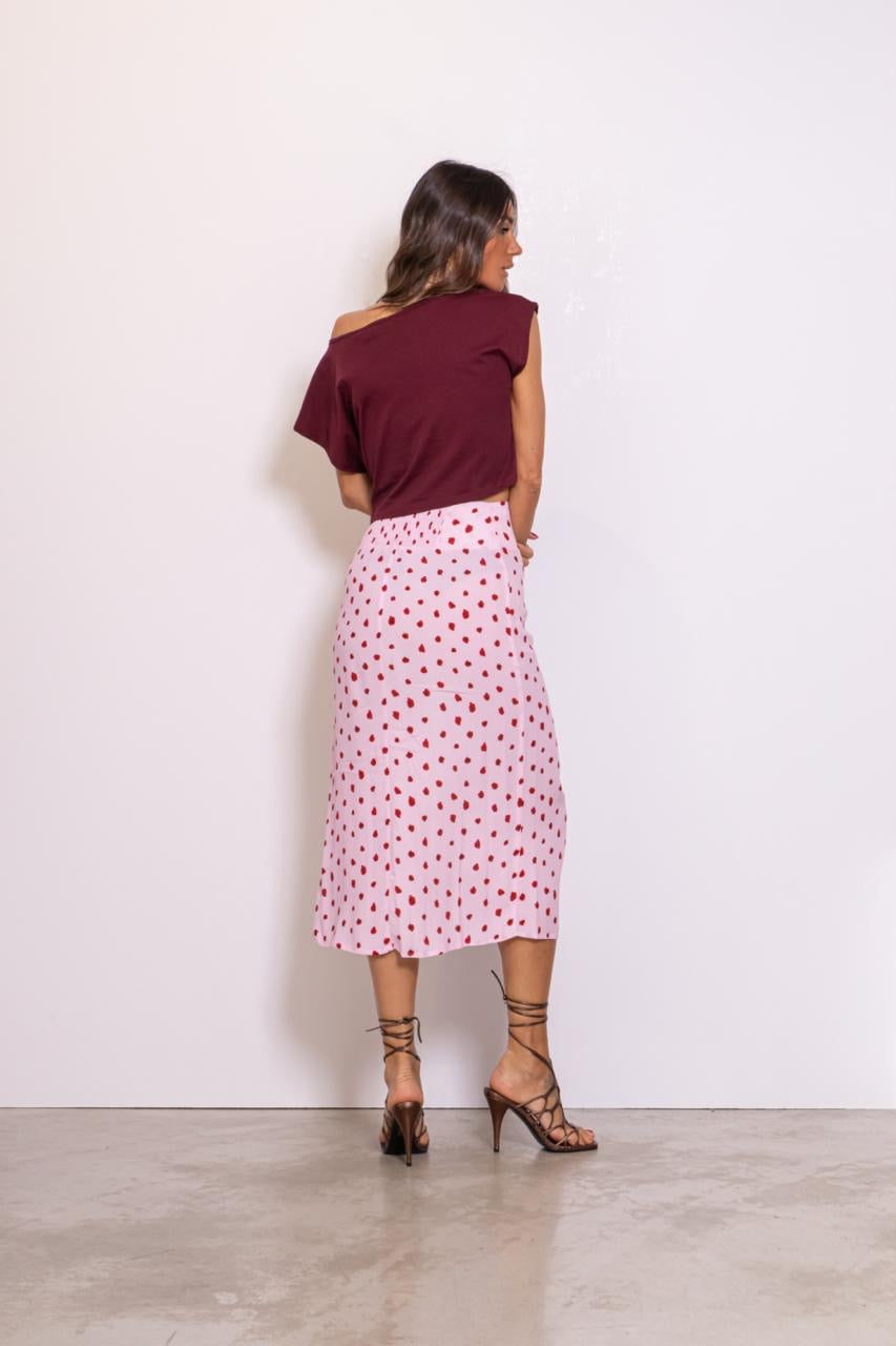 Preordine T-shirt Cropped Con Nodo Sul Fronte