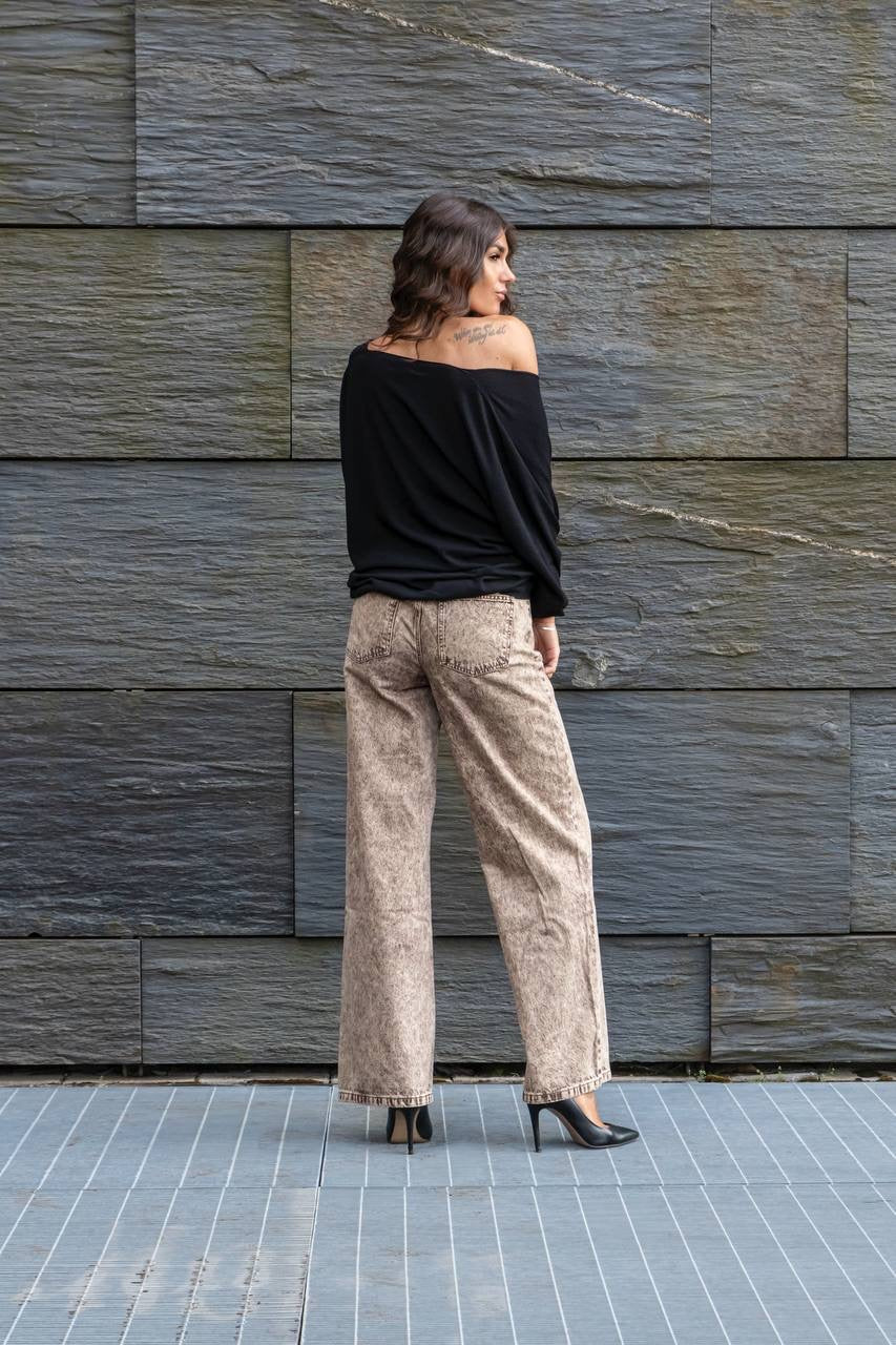 Maglia Over Con Scollo A V
