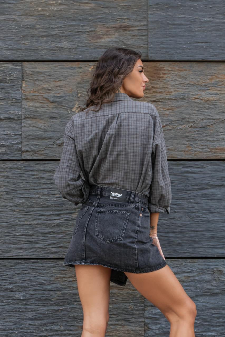 Renay Skirt Retro Black