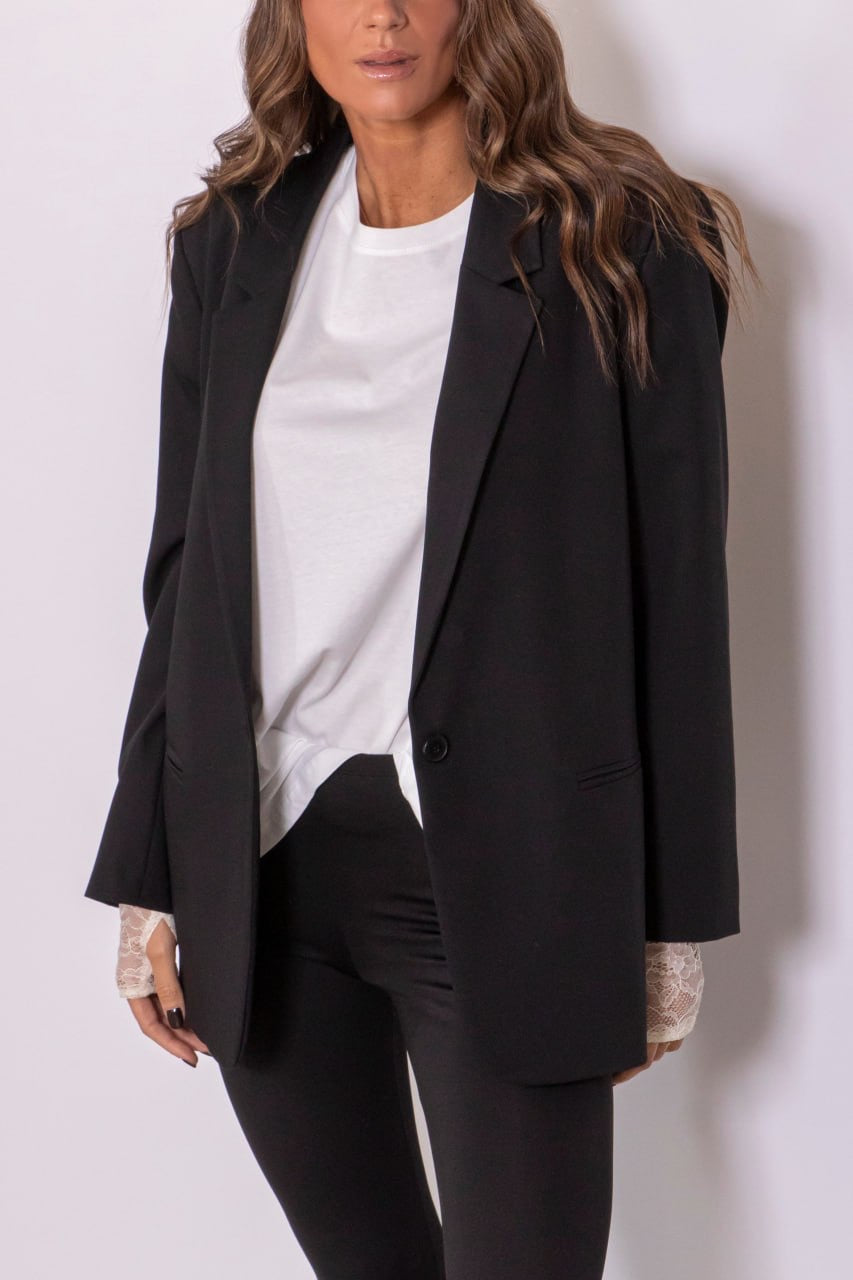 Blazer monopetto over