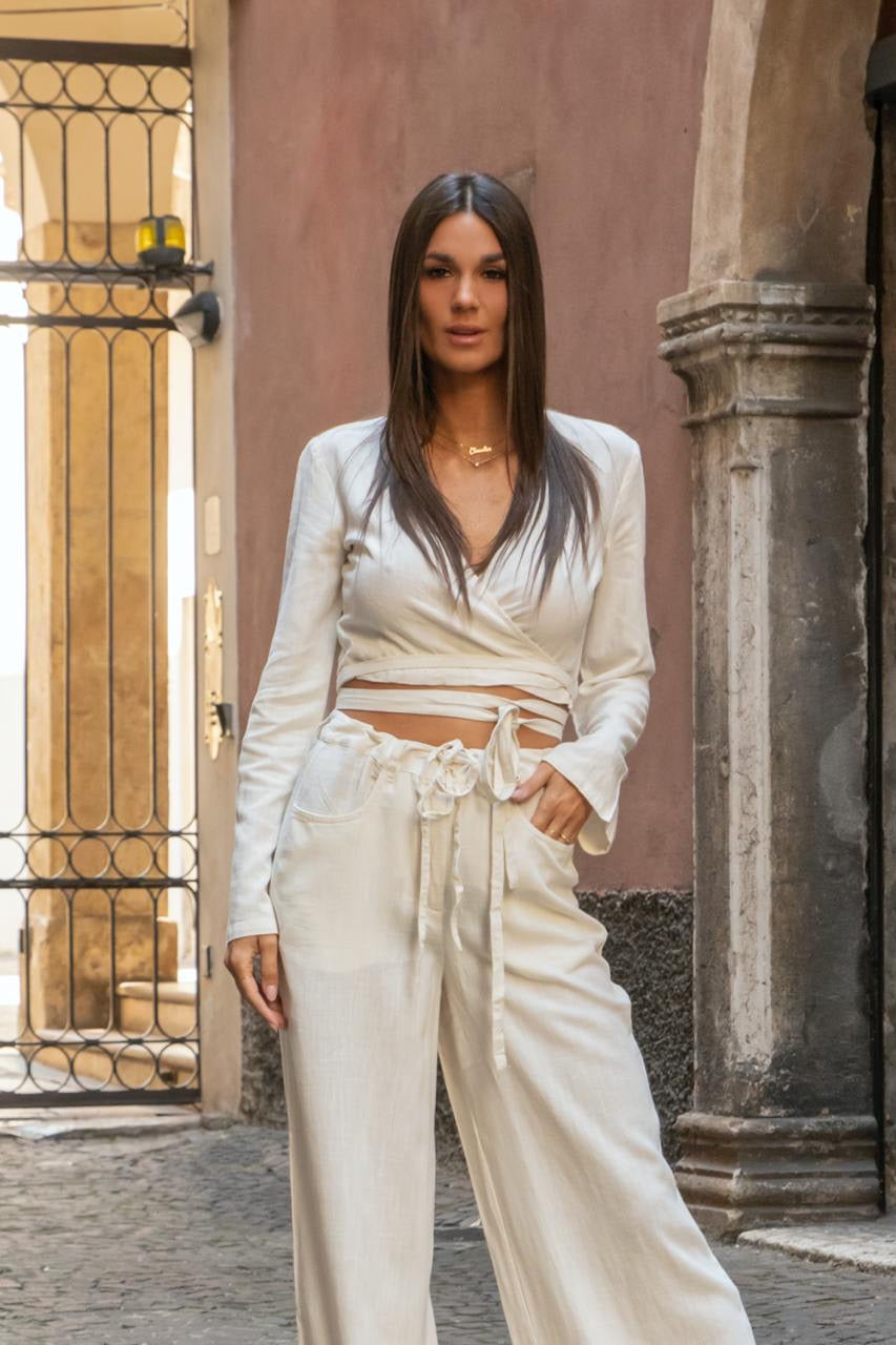 Grace Wrap Blouse