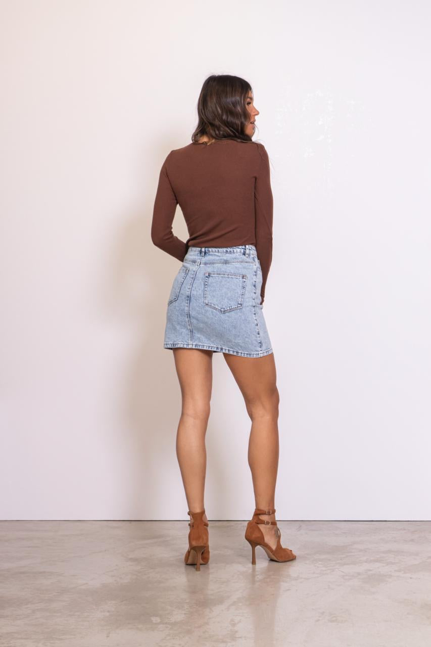 Nukaysa Denim Skirt