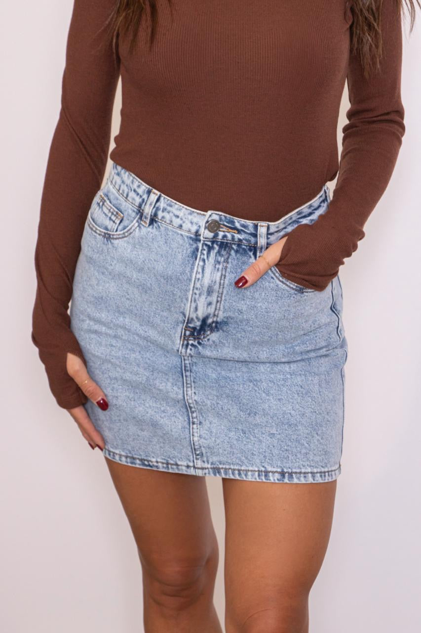 Nukaysa Denim Skirt