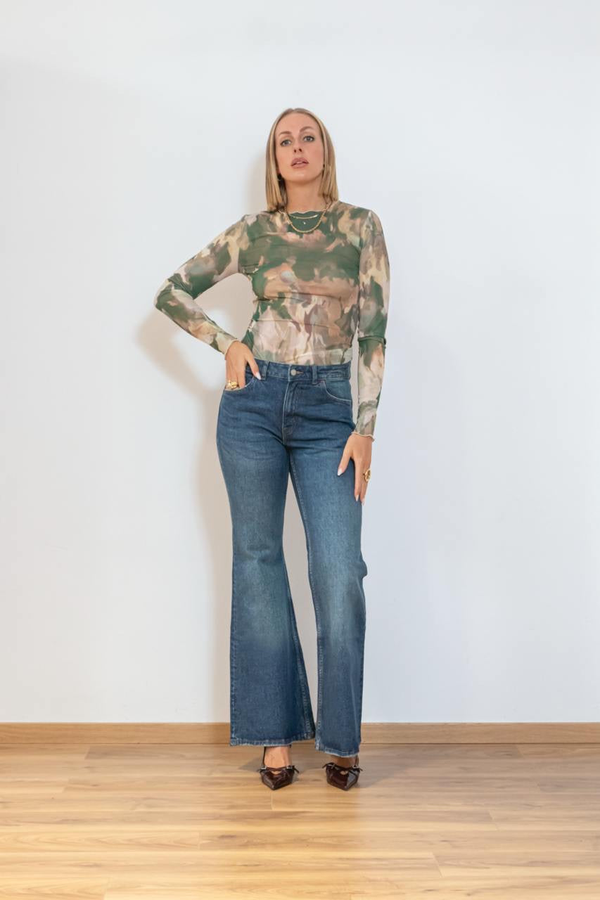 Kacey Mesh Top
