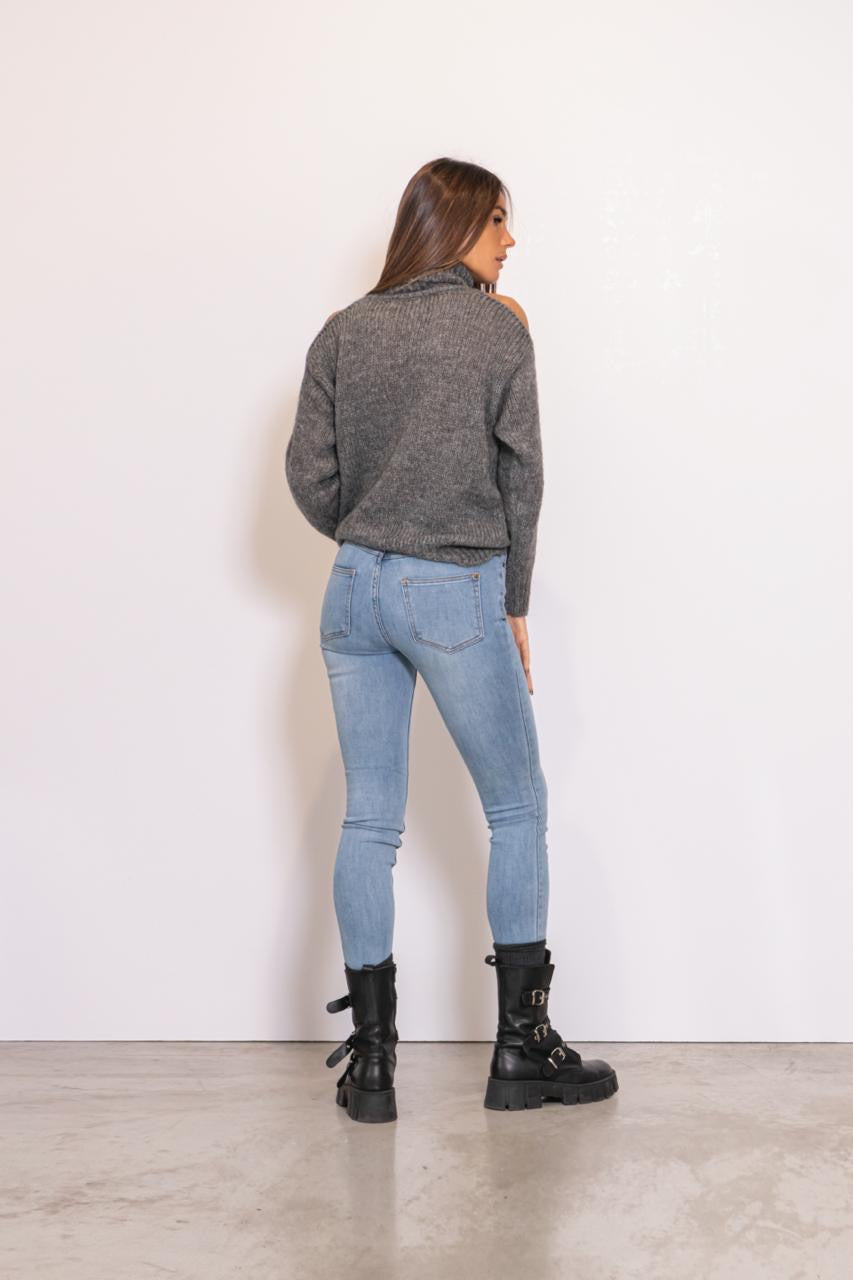 Enia Jeans Mid Light Blue