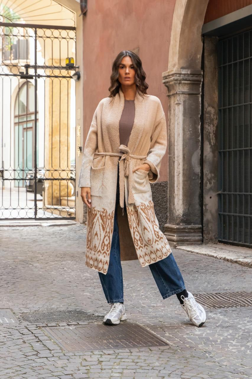 Cardigan Logo Sfumato