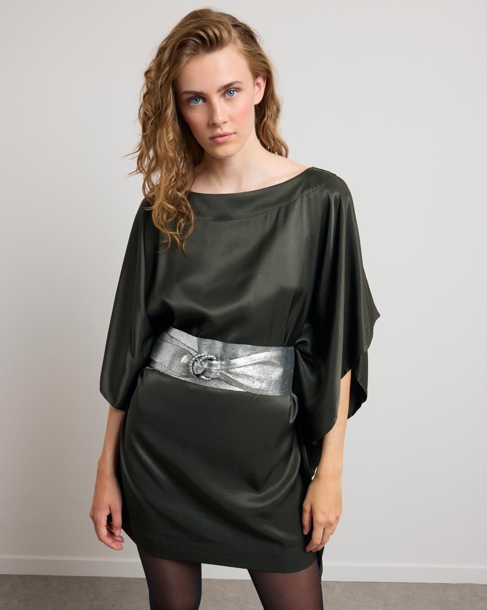 Cartney Short Dress Verde
