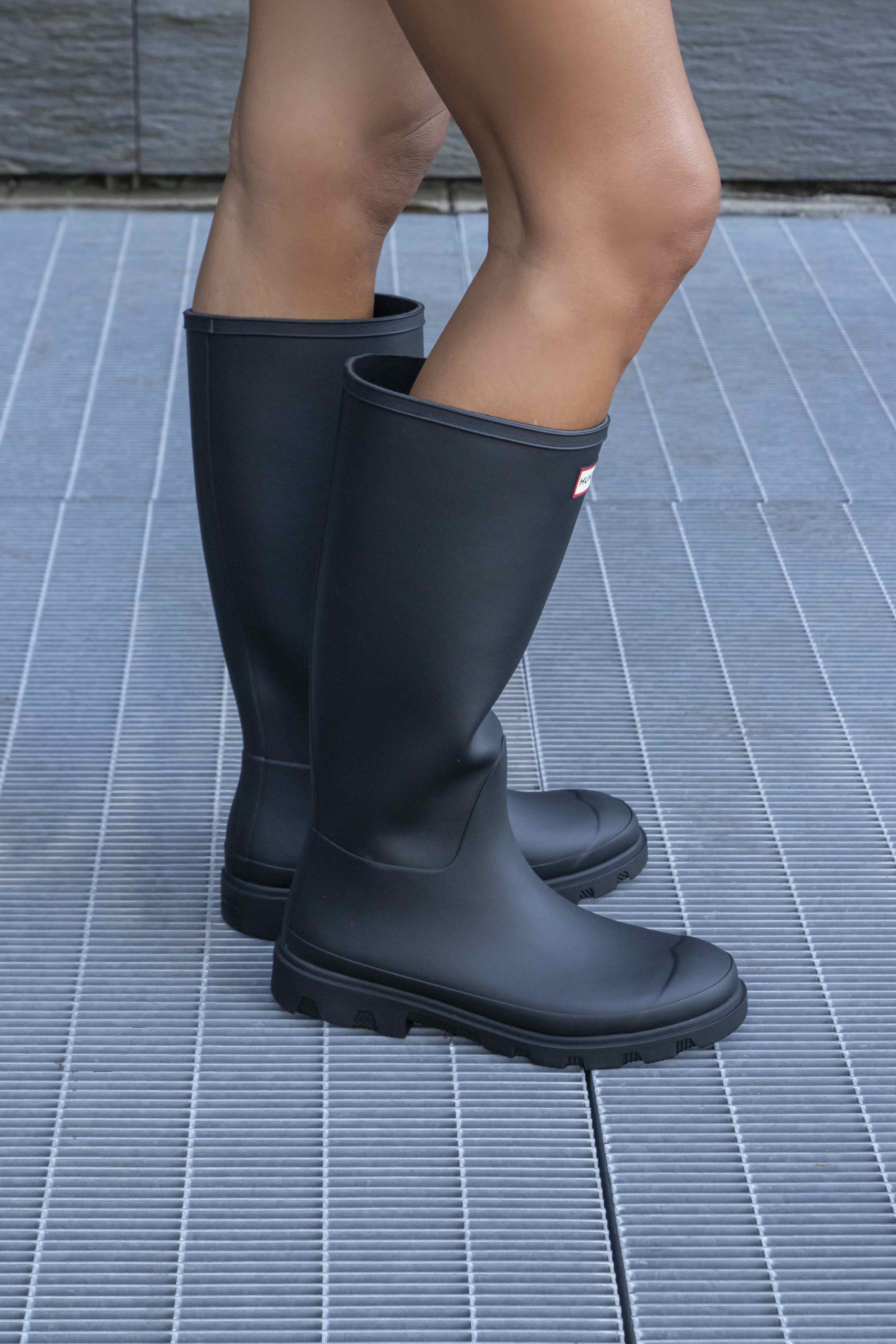 PREORDINE DOWNPOUR TALL BOOTS BLACK